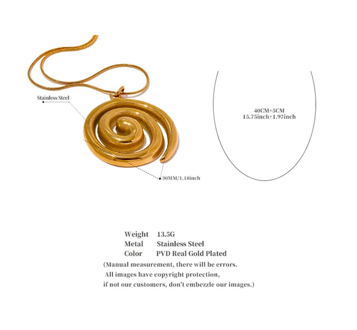 Spiral Necklace