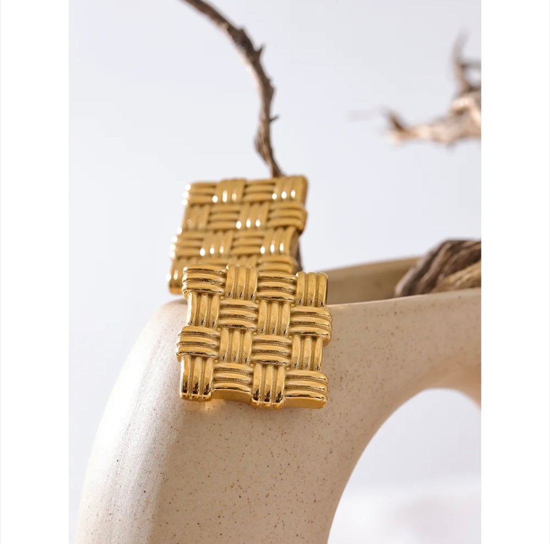 Square Box Studs