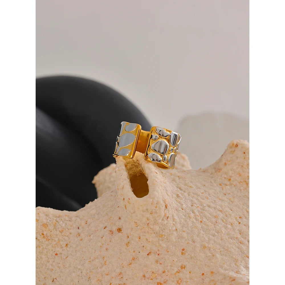 Double Color Cuff Ring