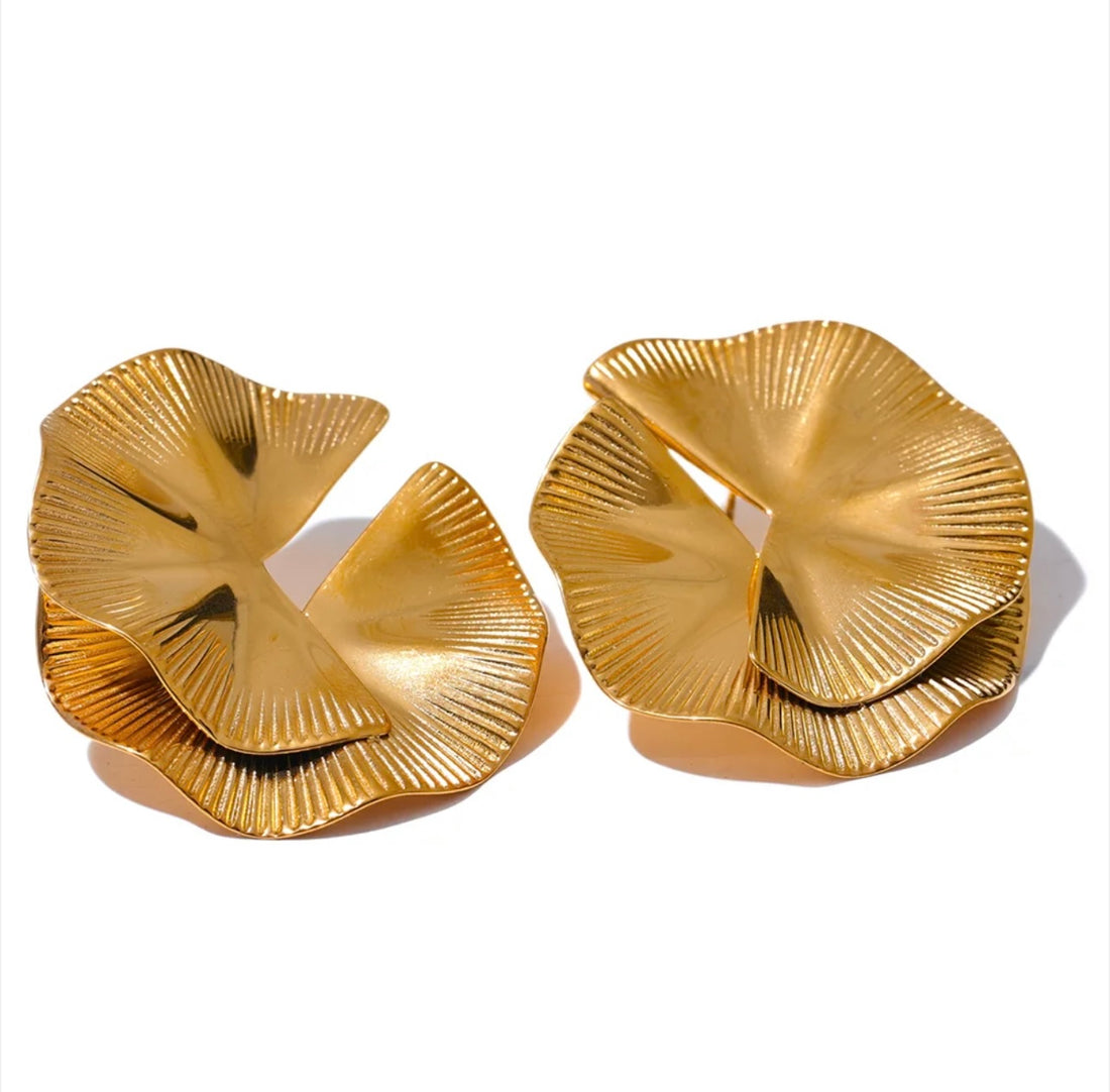 Statement Flower Studs