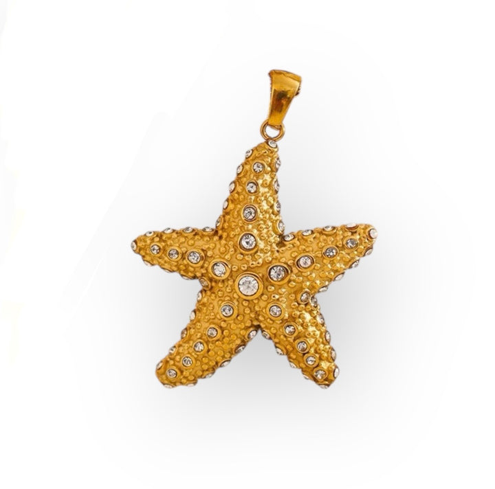 Zircon Starfish Charm