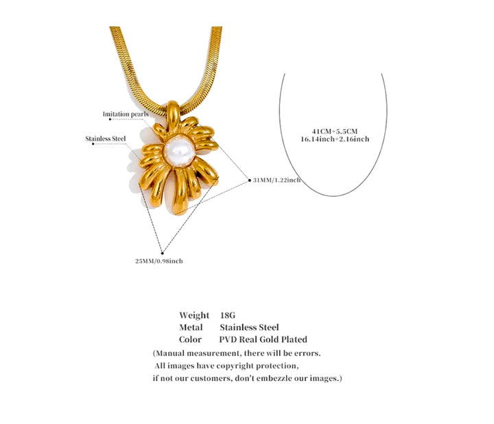 Pearl Flower Pendant