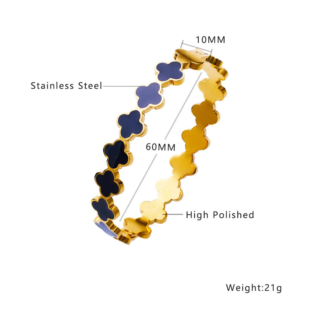 BGW Clover Bangle