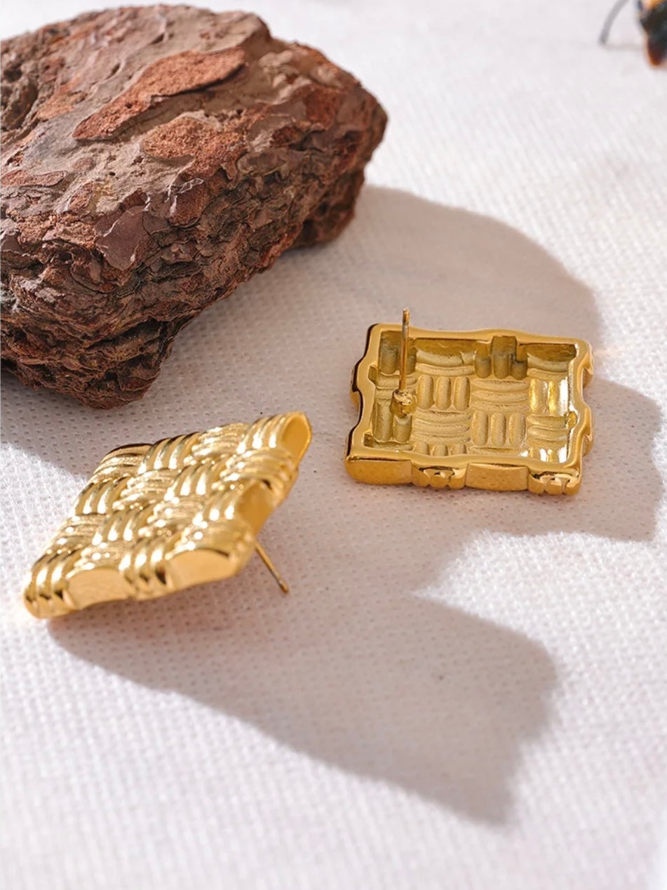 Square Box Studs