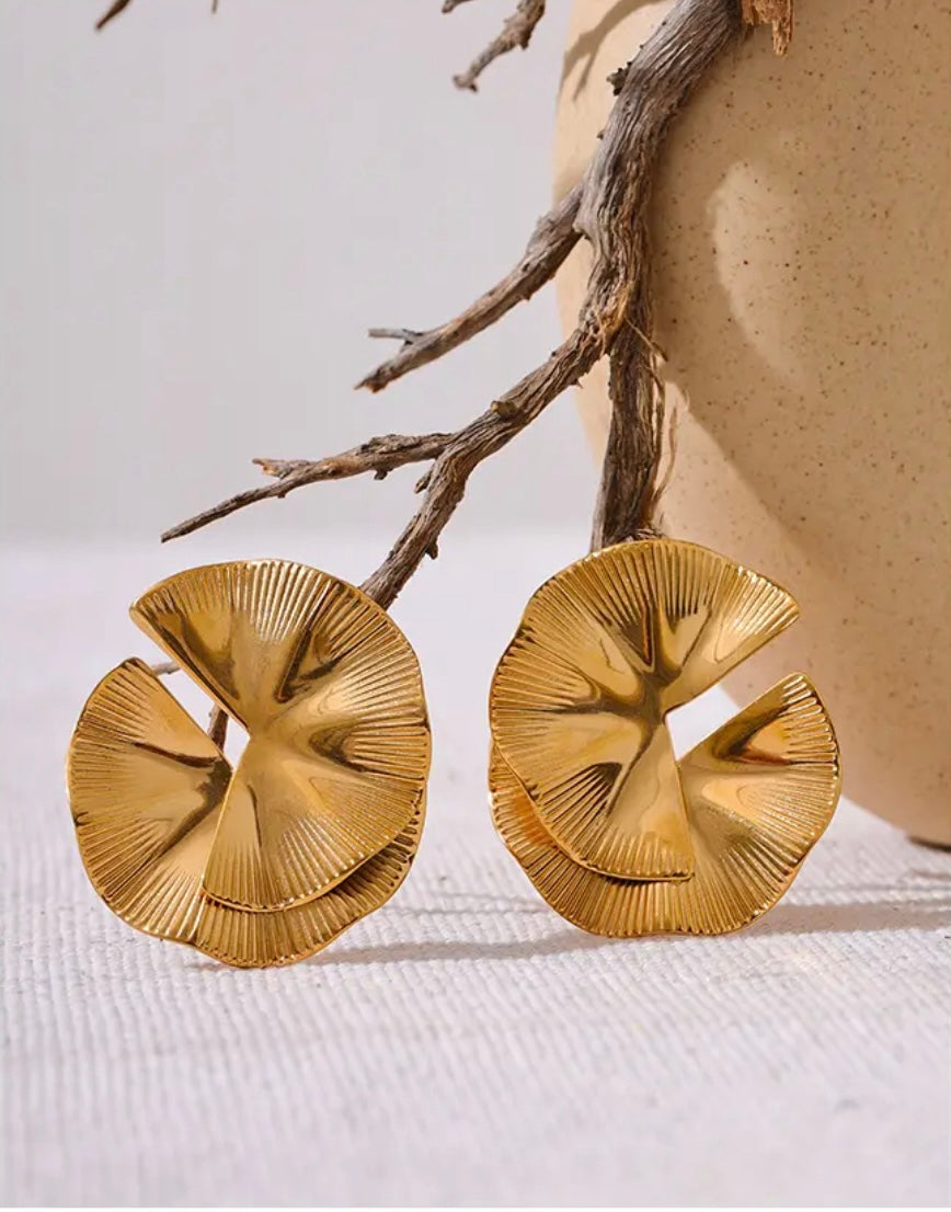 Statement Flower Studs