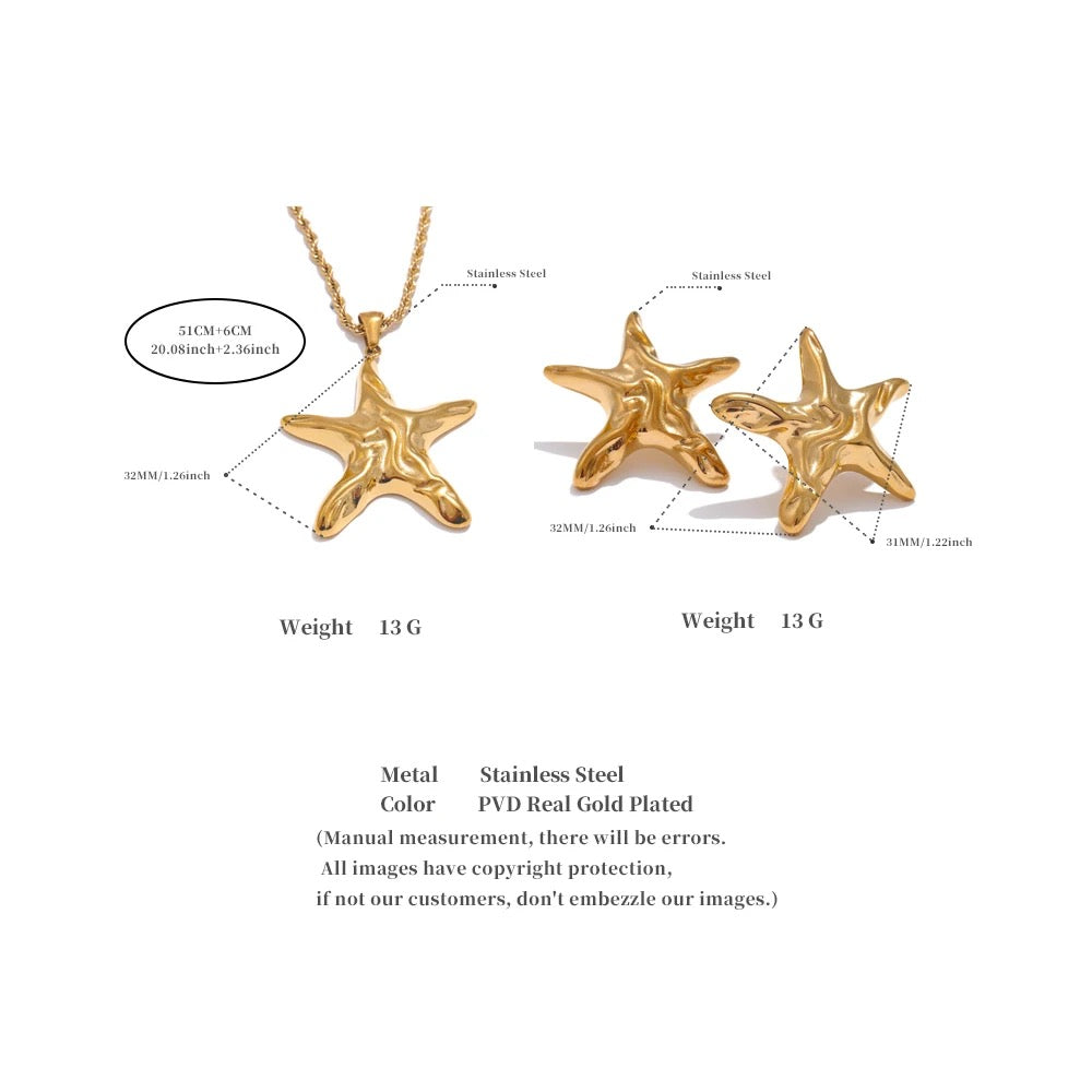 Starfish Studs