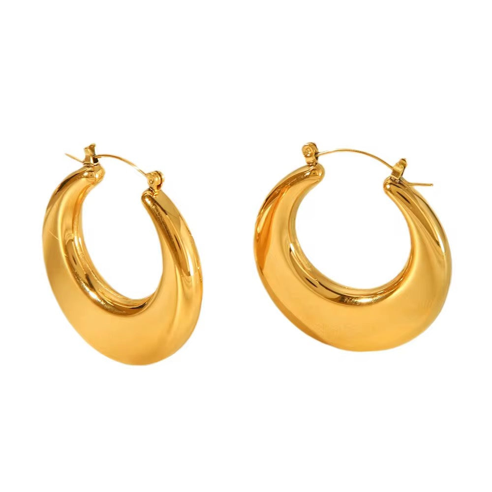 Large Crescent Hoops