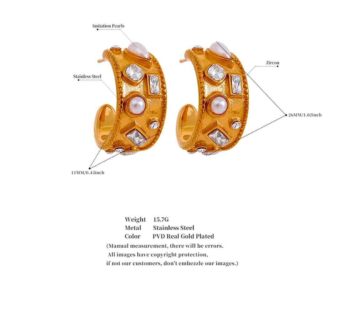 Crescent Earrings