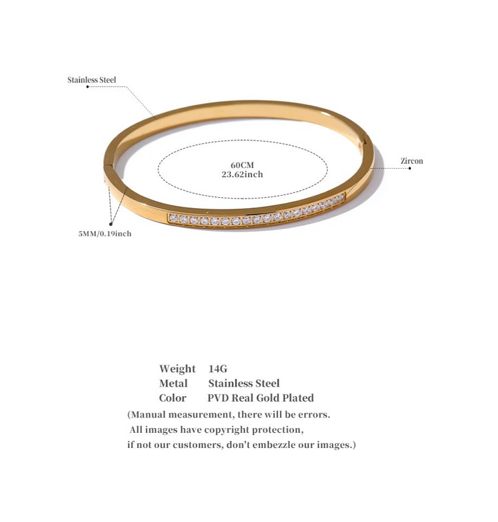 Zircon Bangle