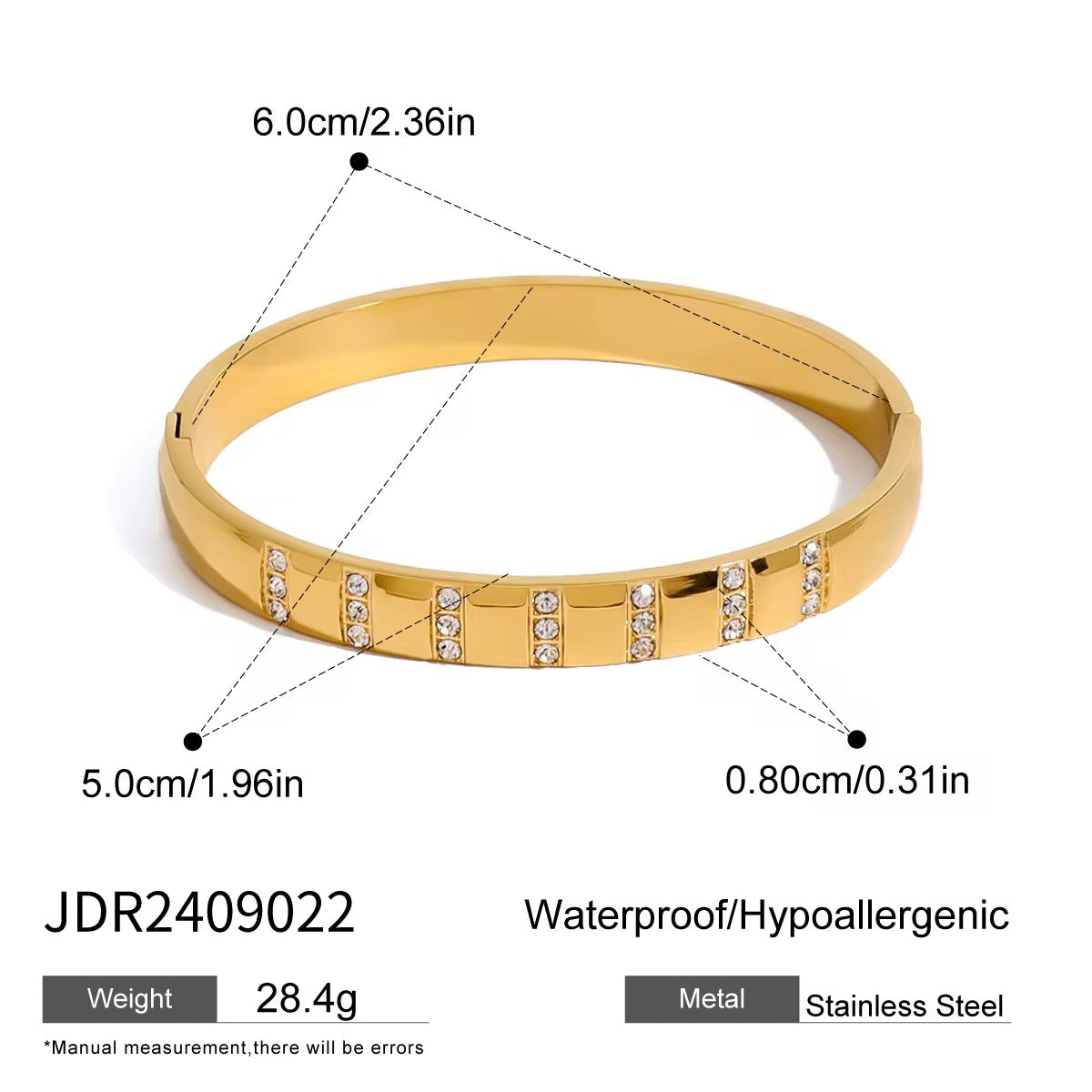 Stella Zircon Bangle