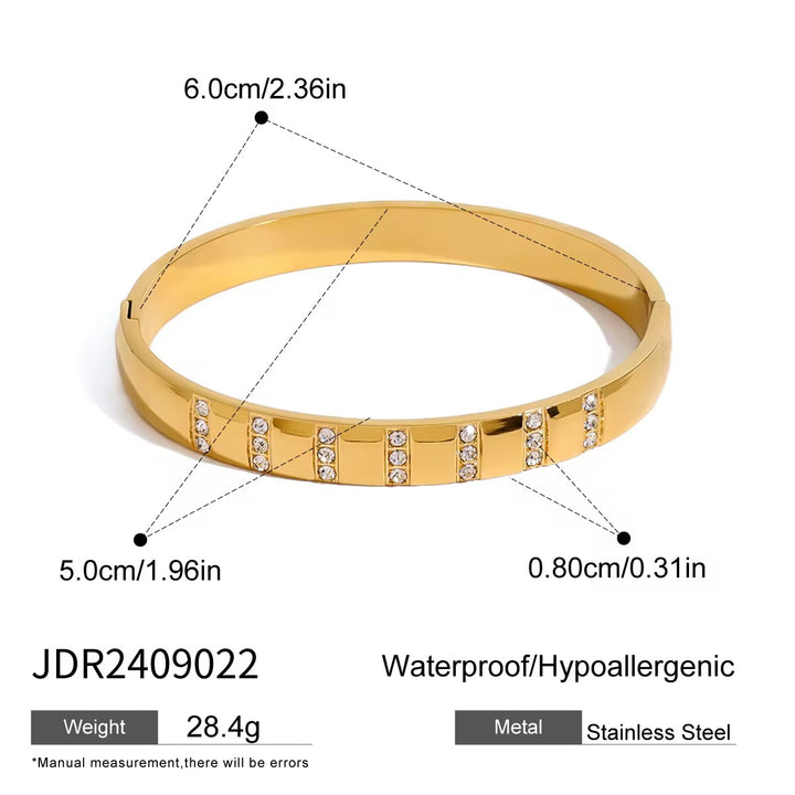 Stella Zircon Bangle