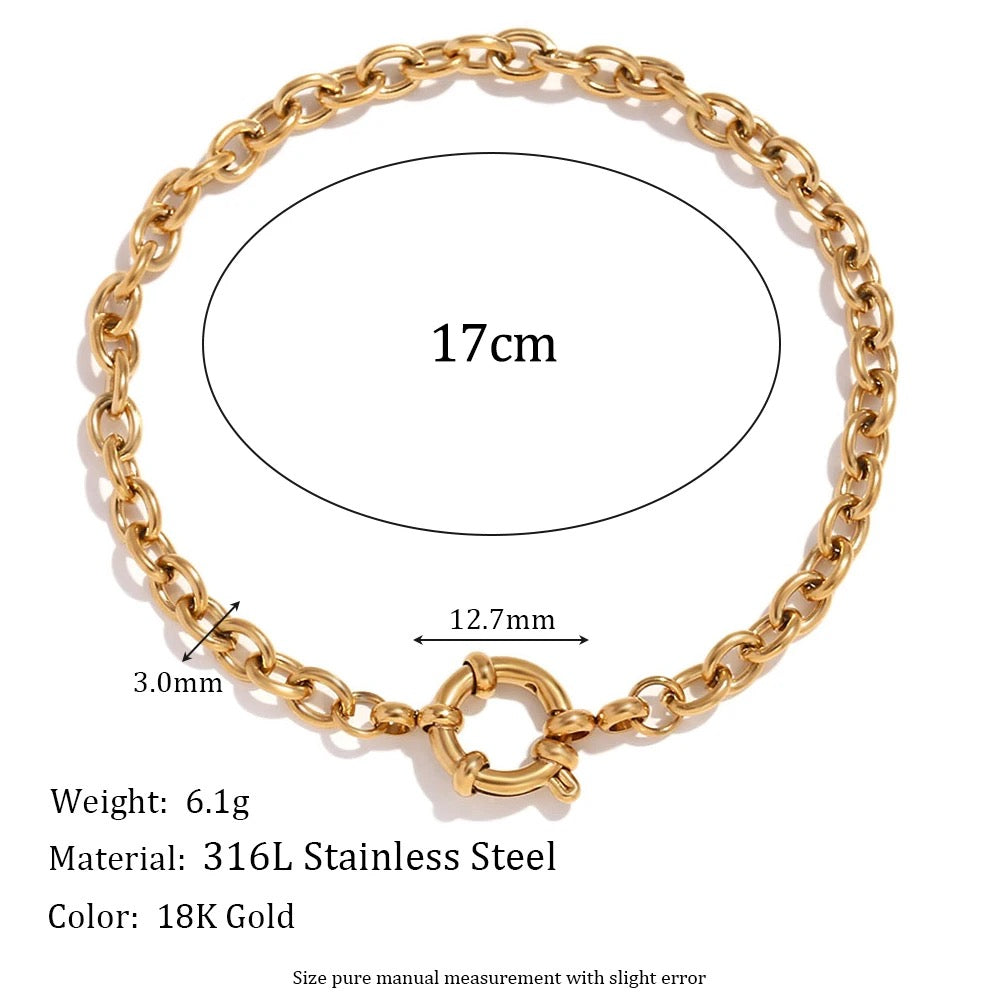 [HARANG]★BTS 着用★HR 333B_Wheat Silver Chain Bracelet HARANG]☆BTS 着用☆HR 333B_Wheat Silver Chain Bracelet