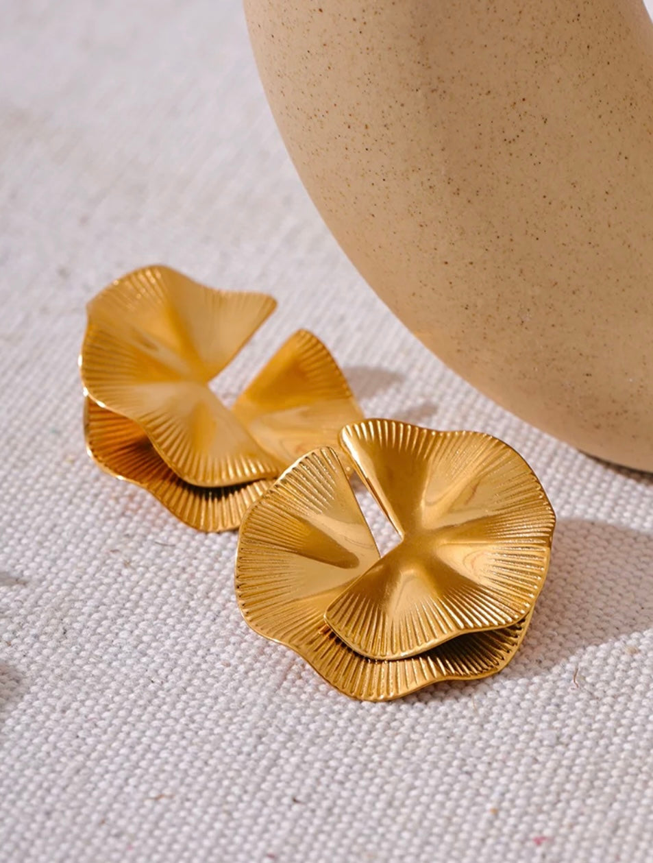 Statement Flower Studs