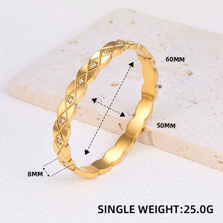 Majestic Twist Bangle