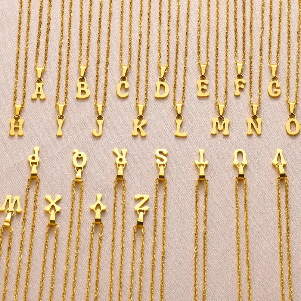 Letters charms