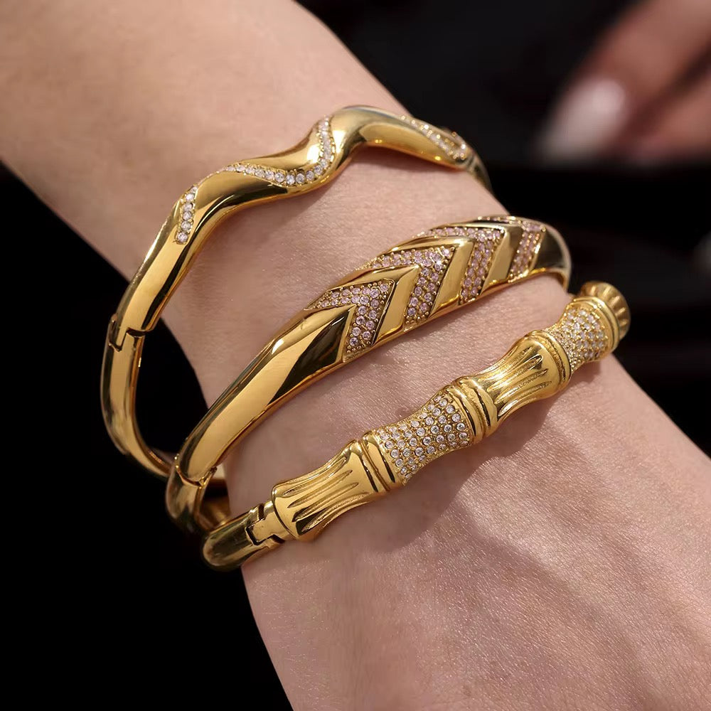 Royal Bamboo Bangle