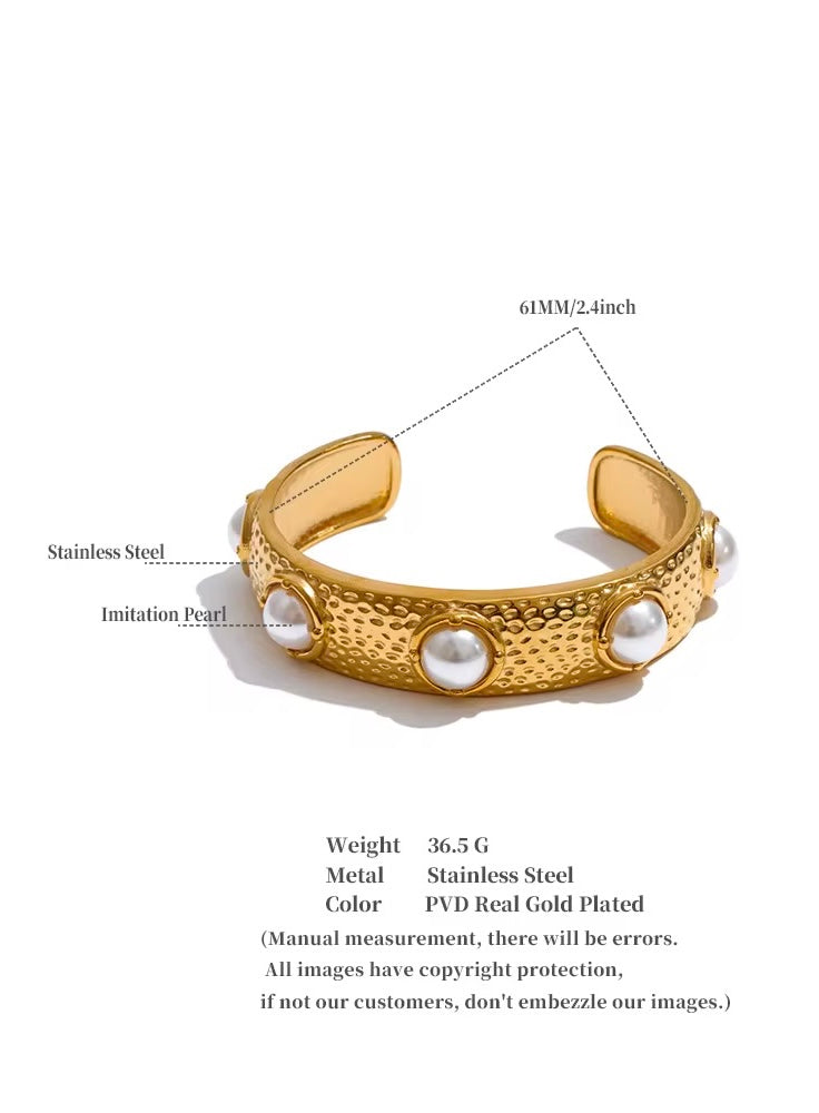 Pearl Cuff Bracelet