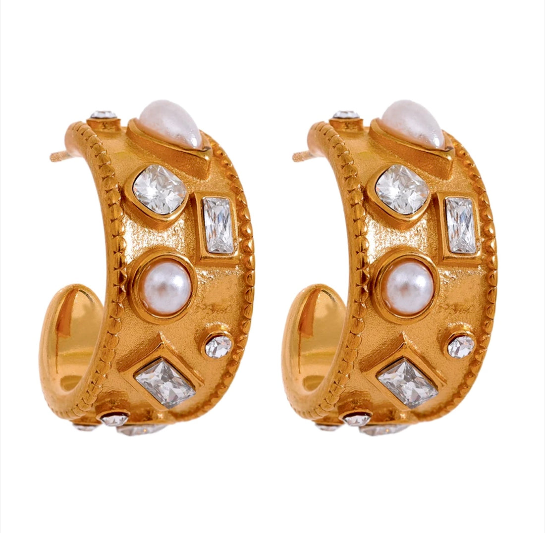 Crescent Earrings