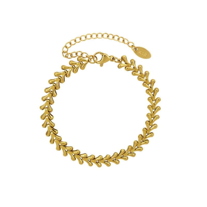 Golden Heart Bracelet