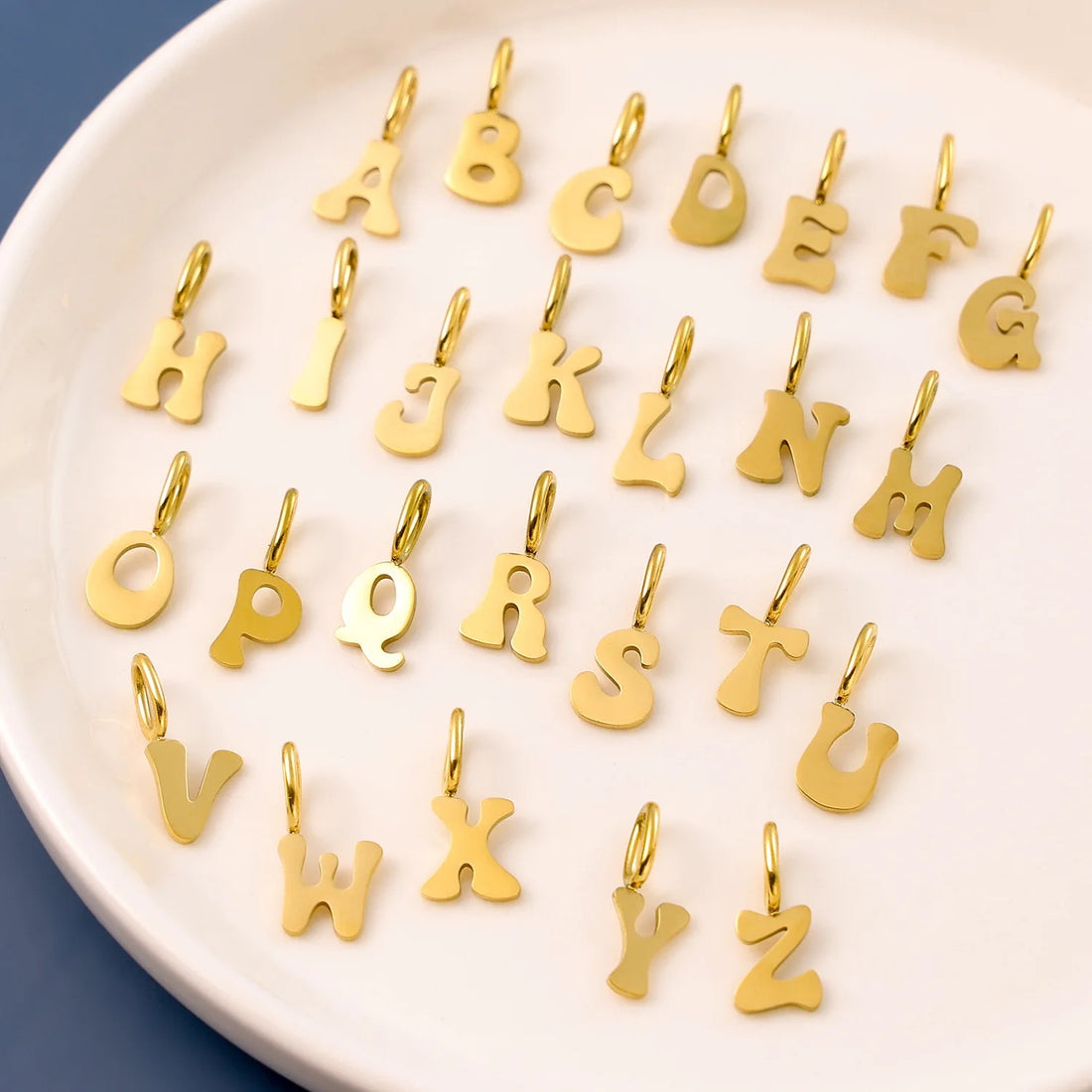 Letters charms