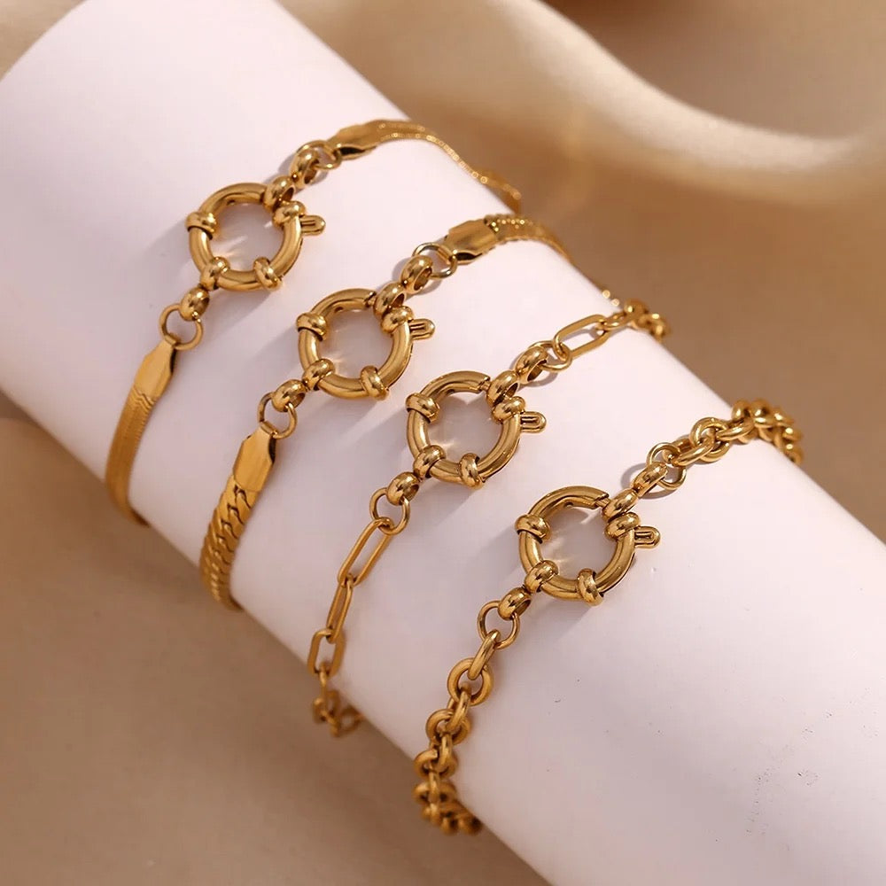 Paper Clip Bracelet