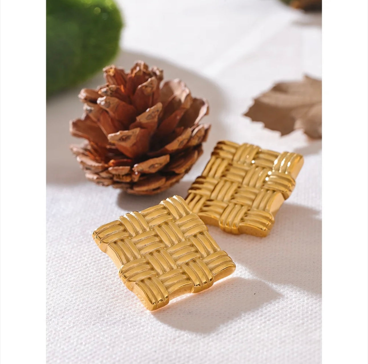 Square Box Studs