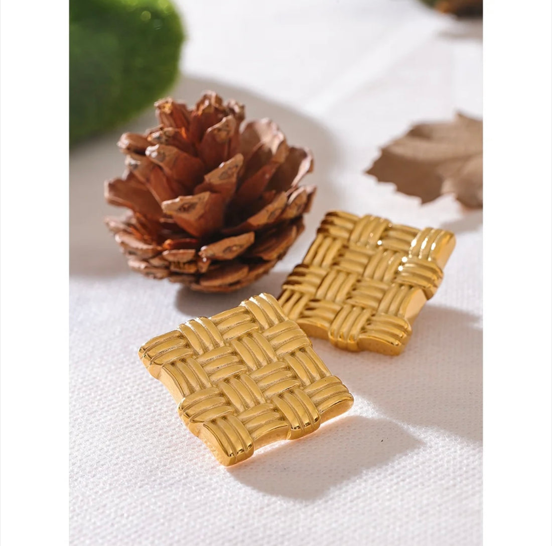 Square Box Studs