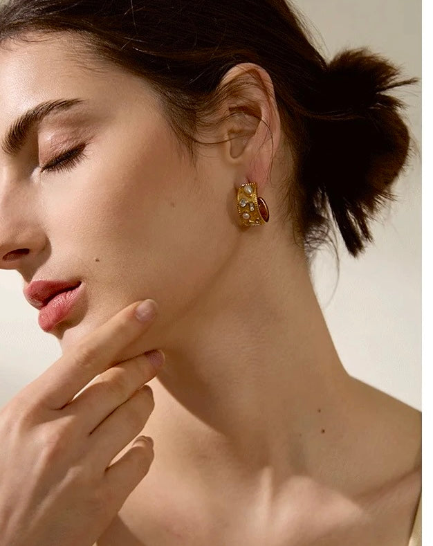Crescent Earrings