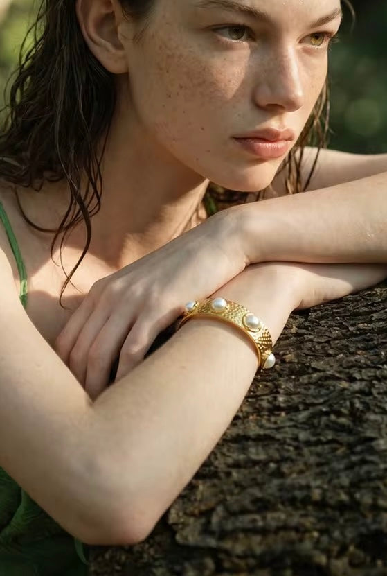 Pearl Cuff Bracelet