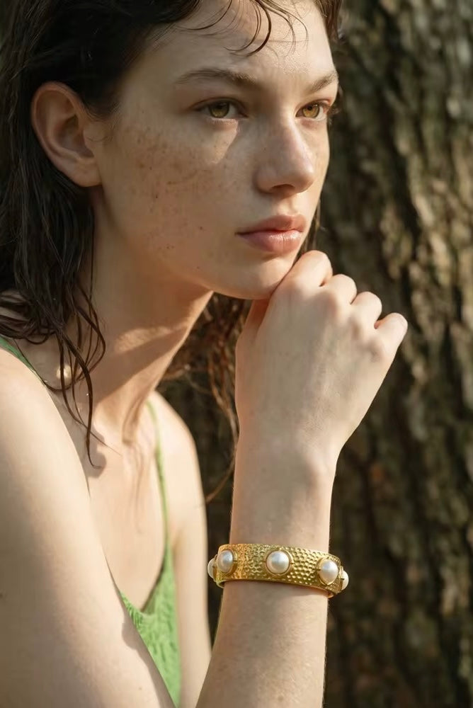 Pearl Cuff Bracelet
