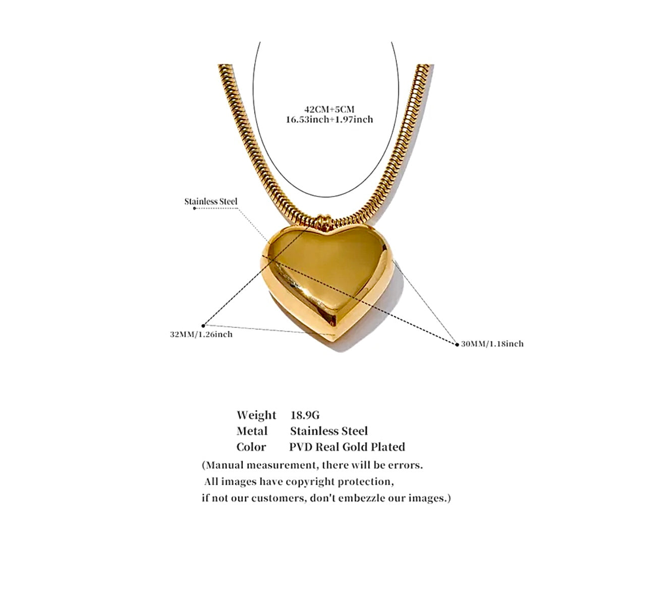 【fa.er.ie】25ss chunky heart dreamy necklace F984AE7A-7B27-4A1A-B816-