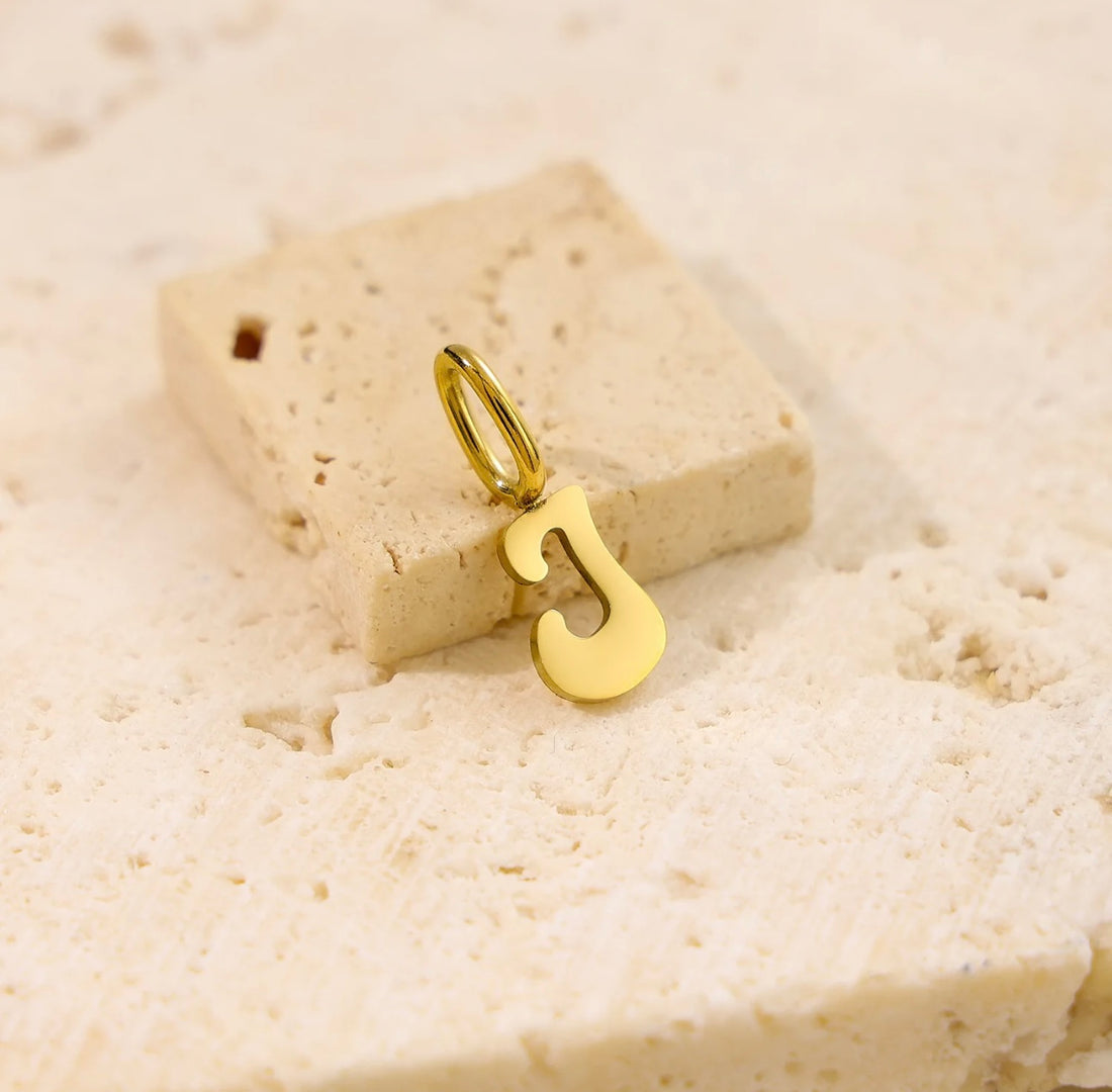 Letters charms