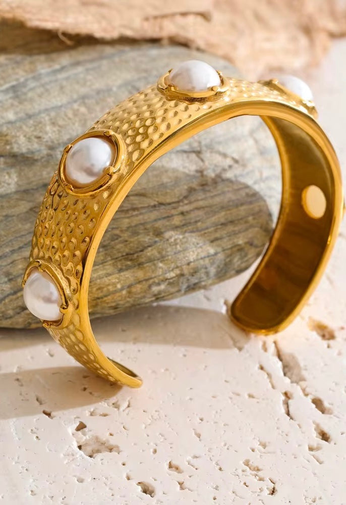 Pearl Cuff Bracelet