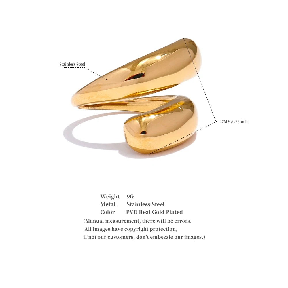 Double Wrap Hug Ring