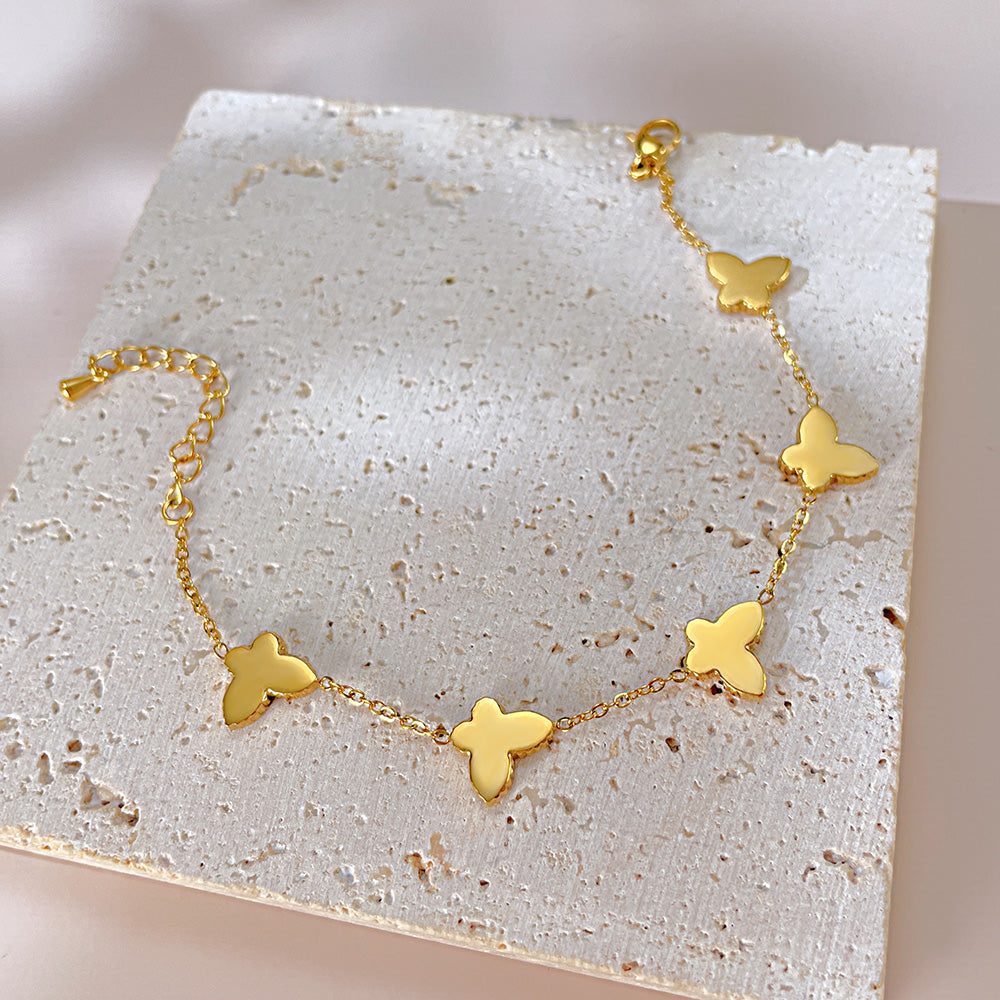 Dainty Butterfly Bracelet