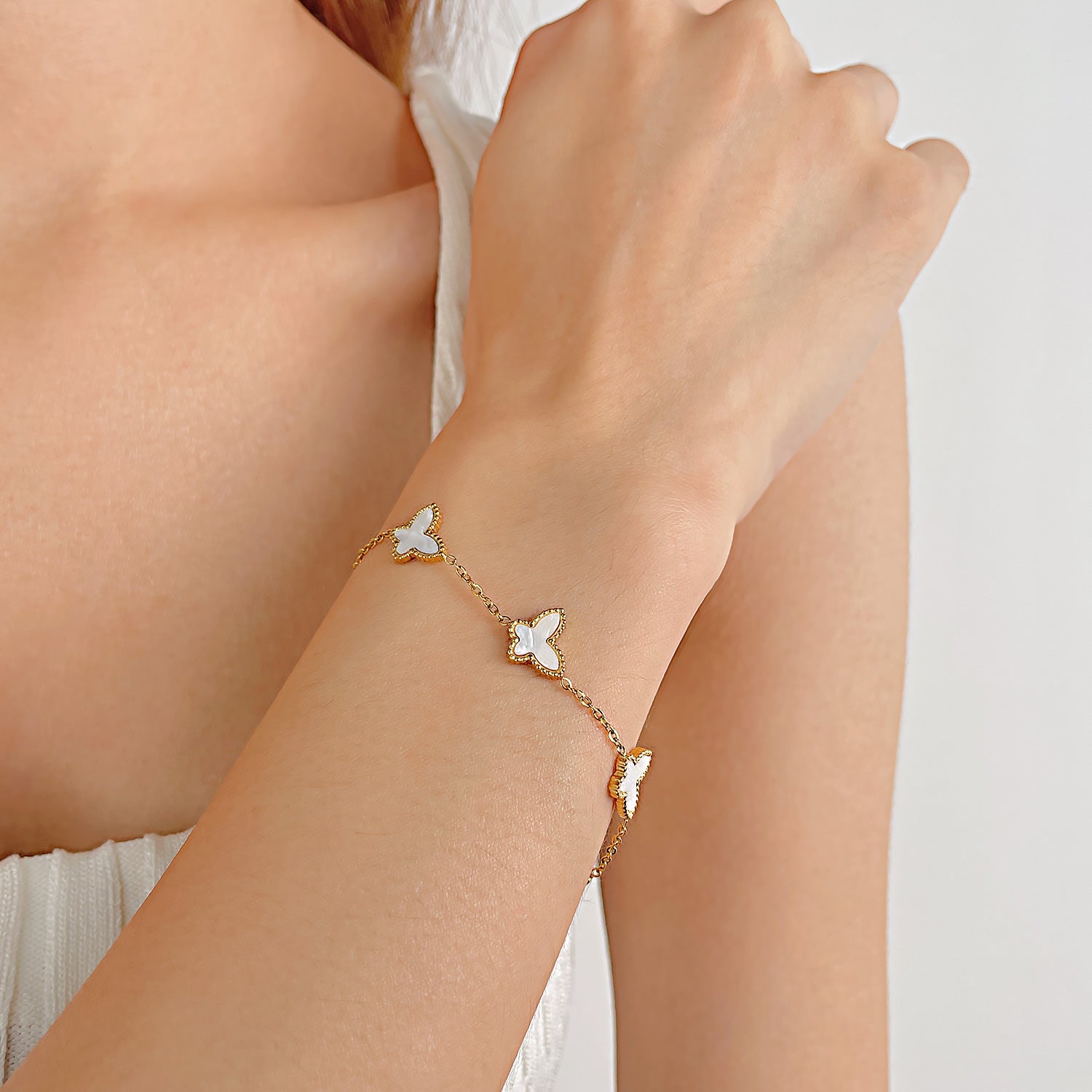 Dainty Butterfly Bracelet