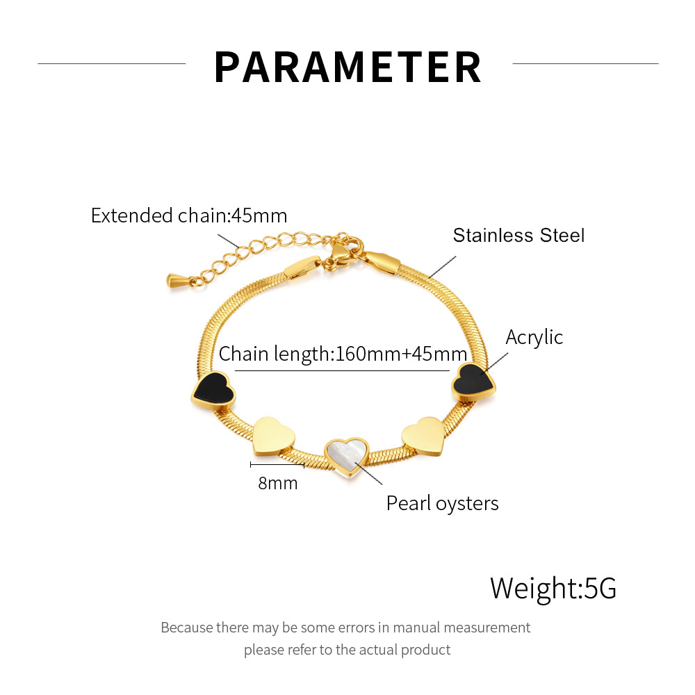 WGB Hearts Bracelet